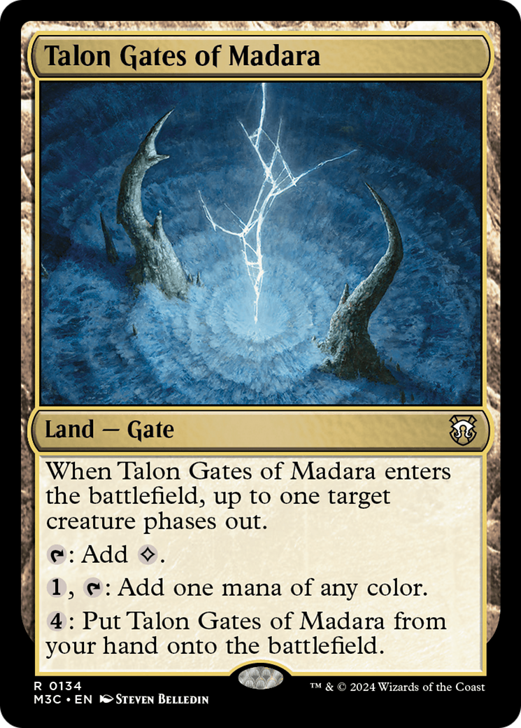 Talon Gates of Madara (Extended Art) [Modern Horizons 3 Commander] | Cards and Coasters CA