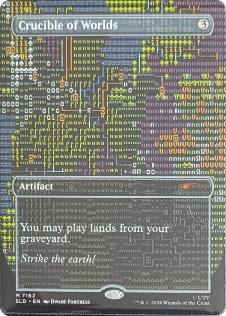 Crucible of Worlds (7162) [Secret Lair Drop Series] | Cards and Coasters CA
