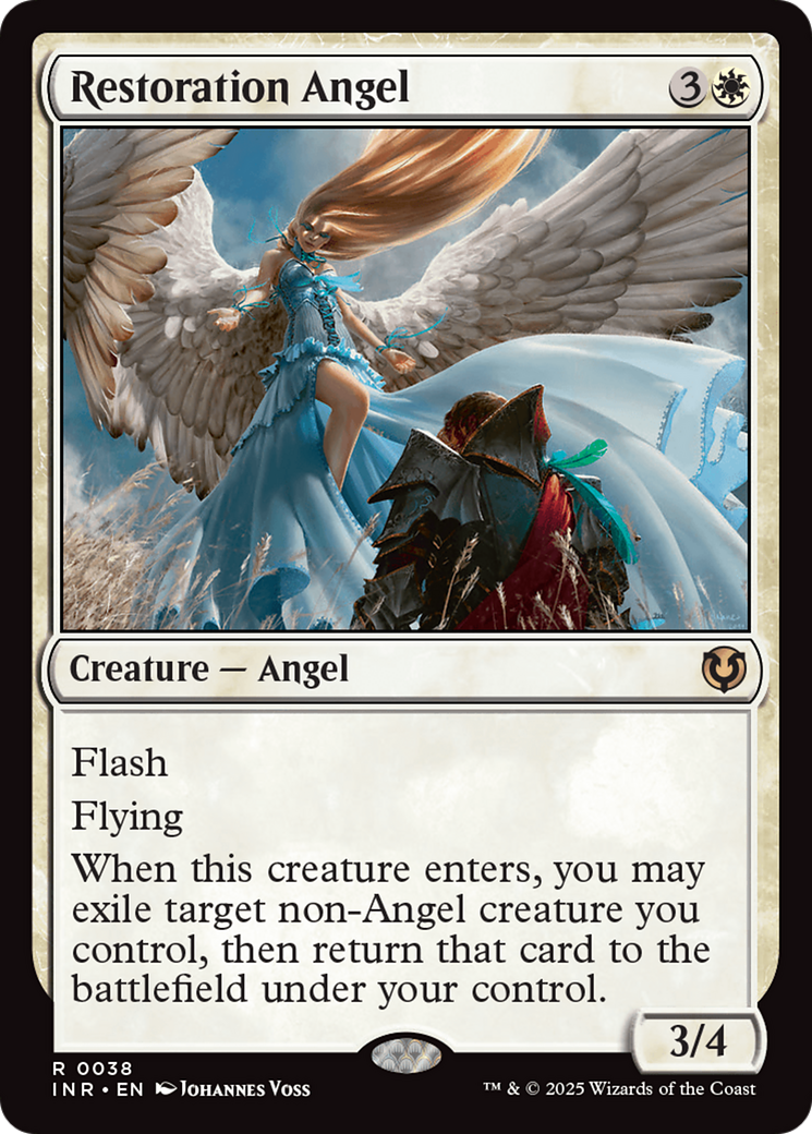 Restoration Angel [Innistrad Remastered] | Cards and Coasters CA