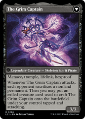 Throne of the Grim Captain // The Grim Captain [The Lost Caverns of Ixalan Prerelease Cards] | Cards and Coasters CA