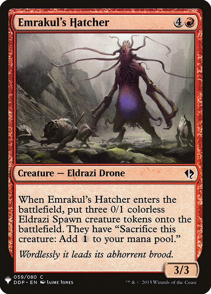 Emrakul's Hatcher [Mystery Booster] | Cards and Coasters CA