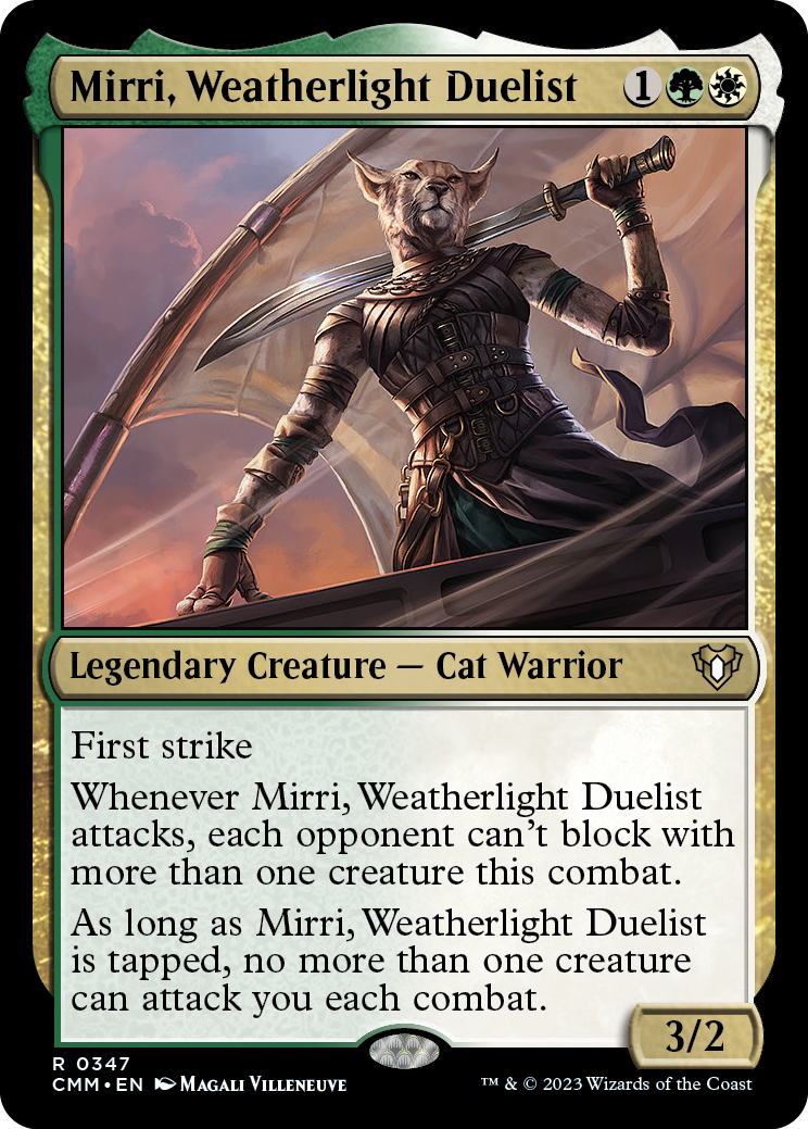 Mirri, Weatherlight Duelist [Commander Masters] | Cards and Coasters CA