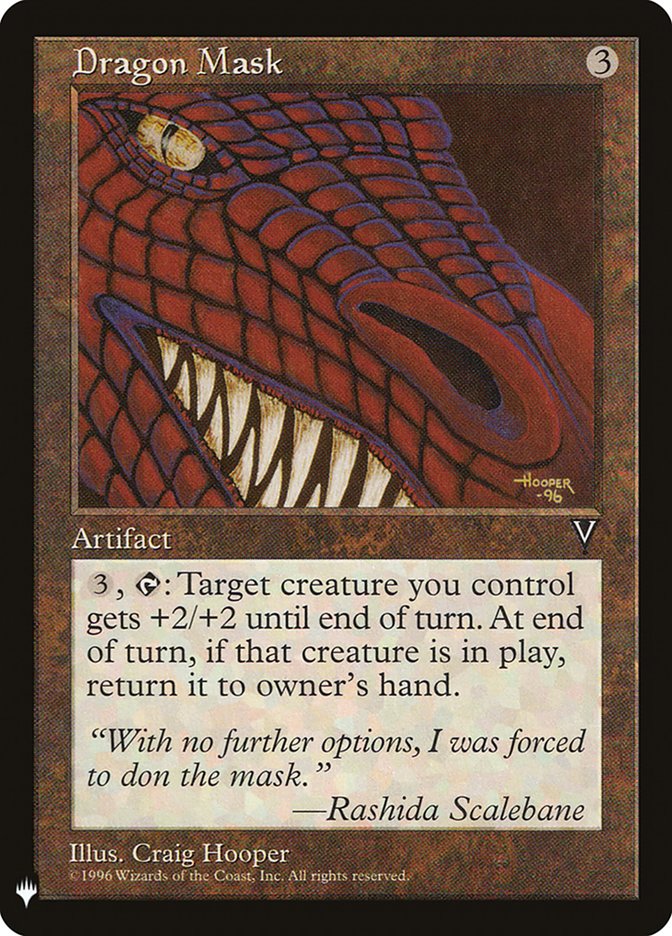 Dragon Mask [Mystery Booster] | Cards and Coasters CA