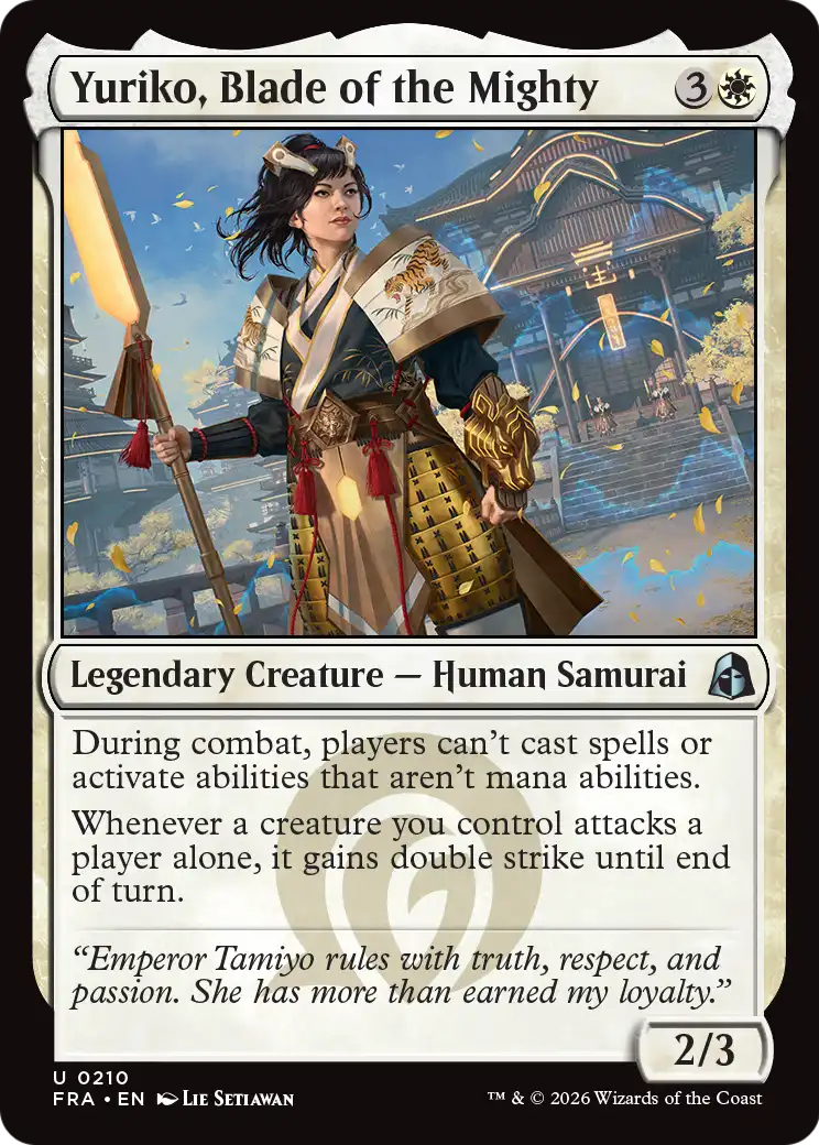 Yuriko, Blade of the Mighty [Reality Fracture] | Cards and Coasters CA