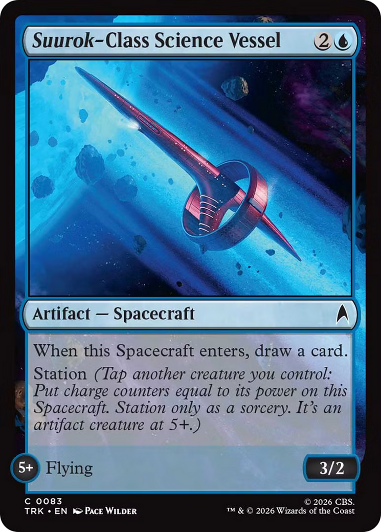 Suurok-Class Science Vessel [Star Trek] | Cards and Coasters CA