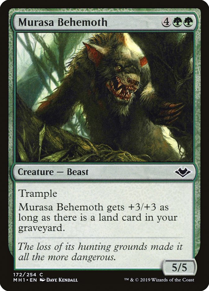 Murasa Behemoth [Modern Horizons] | Cards and Coasters CA