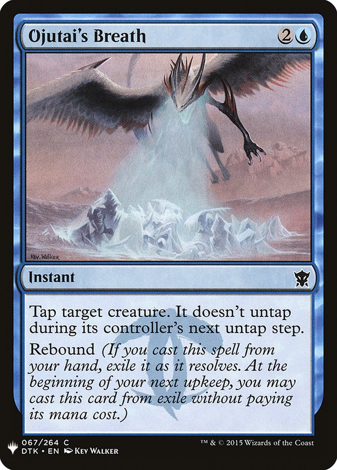 Ojutai's Breath [Mystery Booster] | Cards and Coasters CA