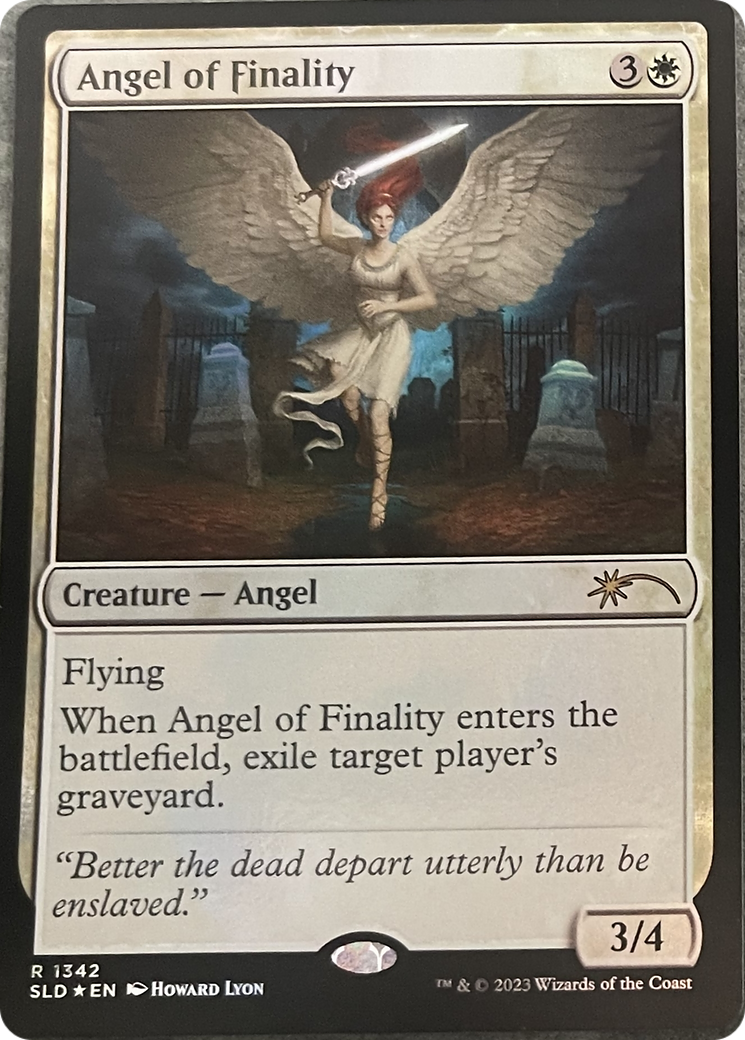 Angel of Finality [Secret Lair: Angels] | Cards and Coasters CA