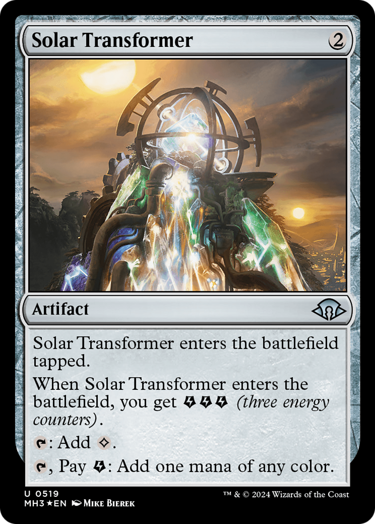 Solar Transformer (Ripple Foil) [Modern Horizons 3] | Cards and Coasters CA