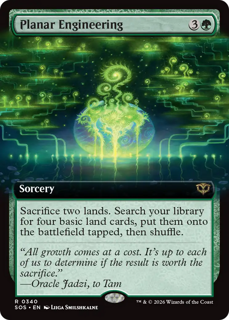 Planar Engineering (Extended Art) [Secrets of Strixhaven] | Cards and Coasters CA
