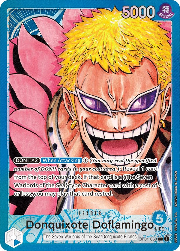 Donquixote Doflamingo (Parallel) [Romance Dawn] | Cards and Coasters CA