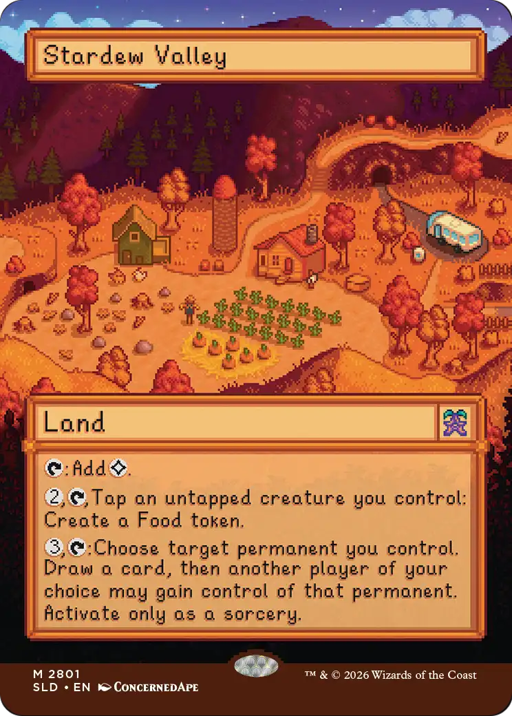 Stardew Valley [Secret Lair Drop Series] | Cards and Coasters CA