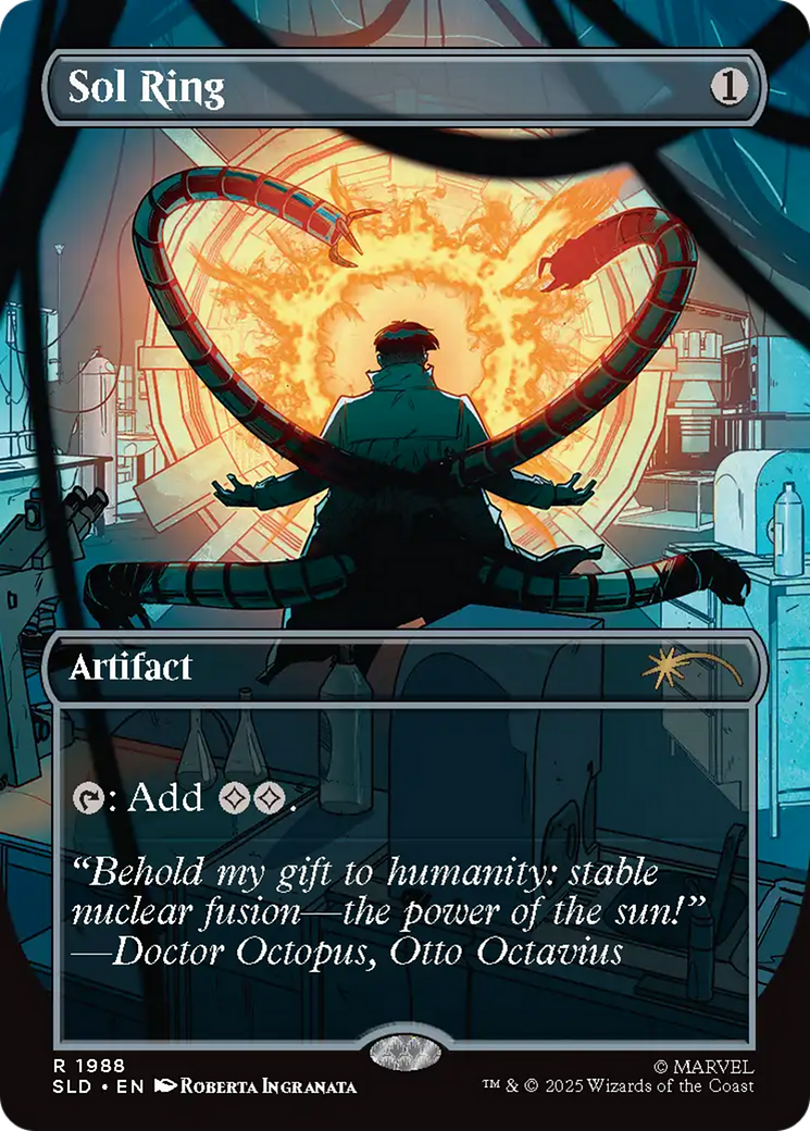 Sol Ring (1988) (Rainbow Foil) [Secret Lair Drop Series] | Cards and Coasters CA