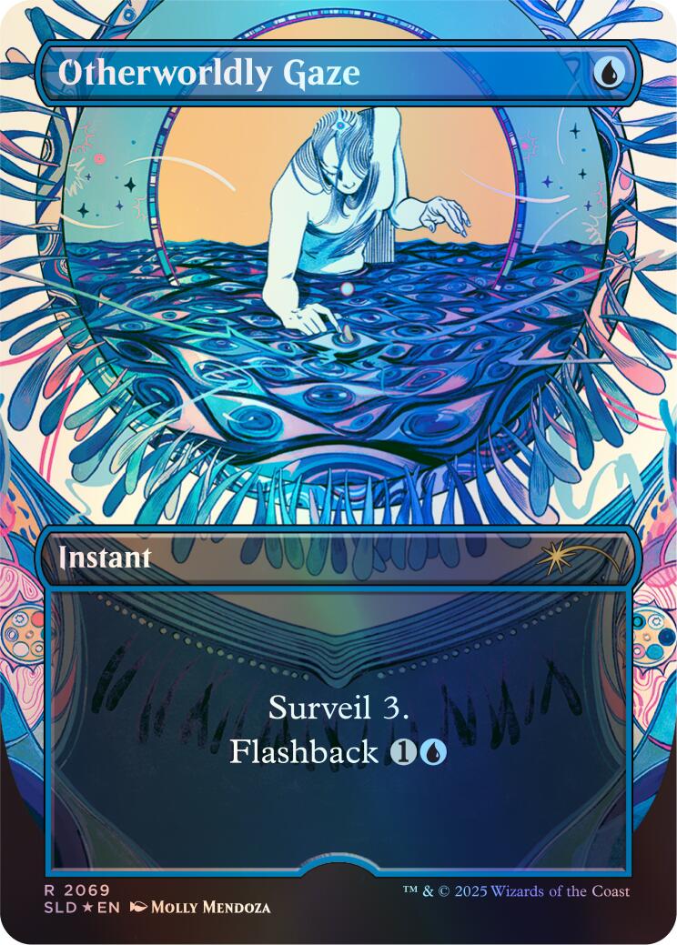 Otherworldly Gaze (2069) (Rainbow Foil) [Secret Lair Drop Series] | Cards and Coasters CA