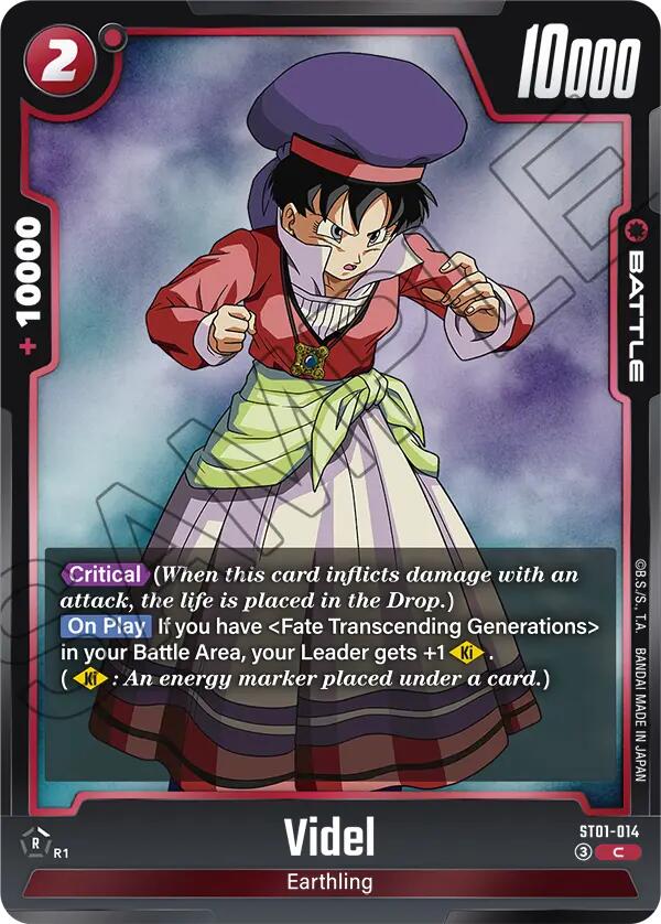 Videl [Story Booster 01] | Cards and Coasters CA