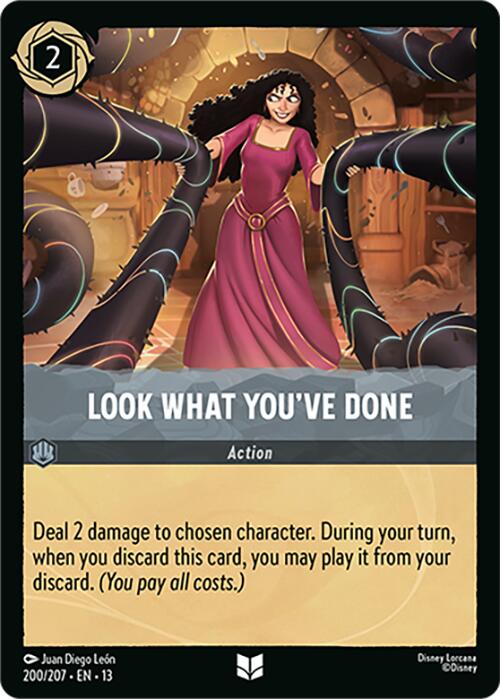 Look What You've Done (200/204) [Attack of the Vine!] | Cards and Coasters CA