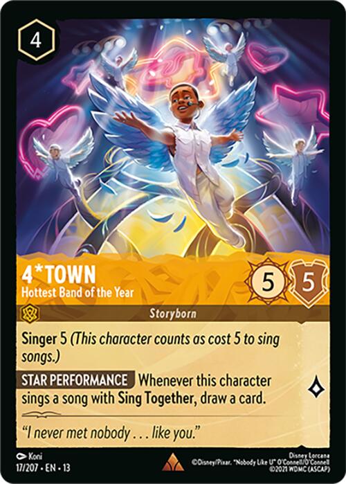 4*Town - Hottest Band of the Year (17/204) [Attack of the Vine!] | Cards and Coasters CA