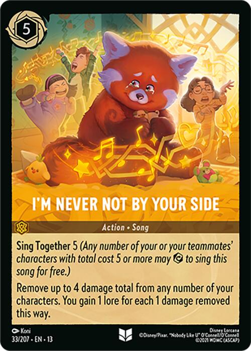 I'm Never Not by Your Side (33/204) [Attack of the Vine!] | Cards and Coasters CA