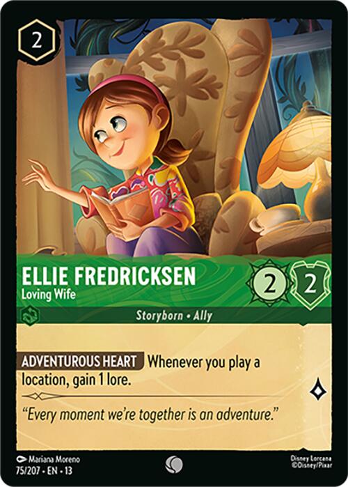 Ellie Fredricksen - Loving Wife (75/204) [Attack of the Vine!] | Cards and Coasters CA