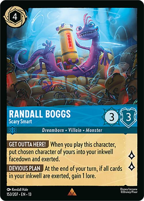 Randall Boggs - Scary Smart (153/204) [Attack of the Vine!] | Cards and Coasters CA