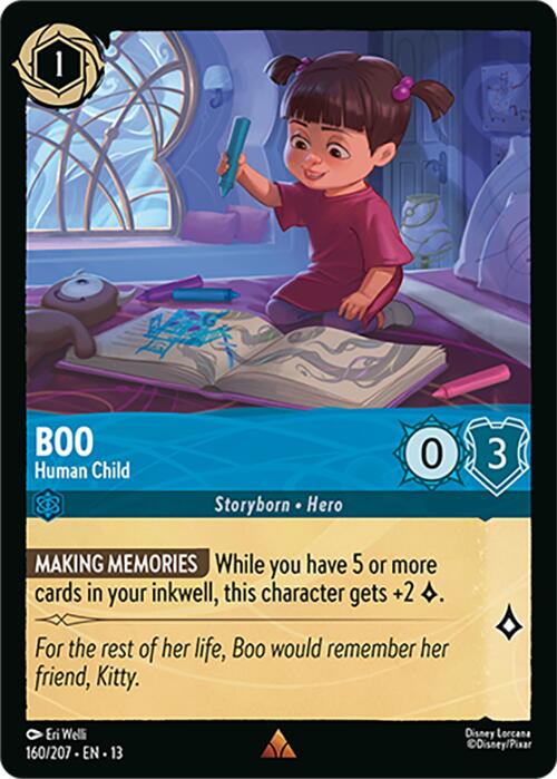 Boo - Human Child (160/204) [Attack of the Vine!] | Cards and Coasters CA