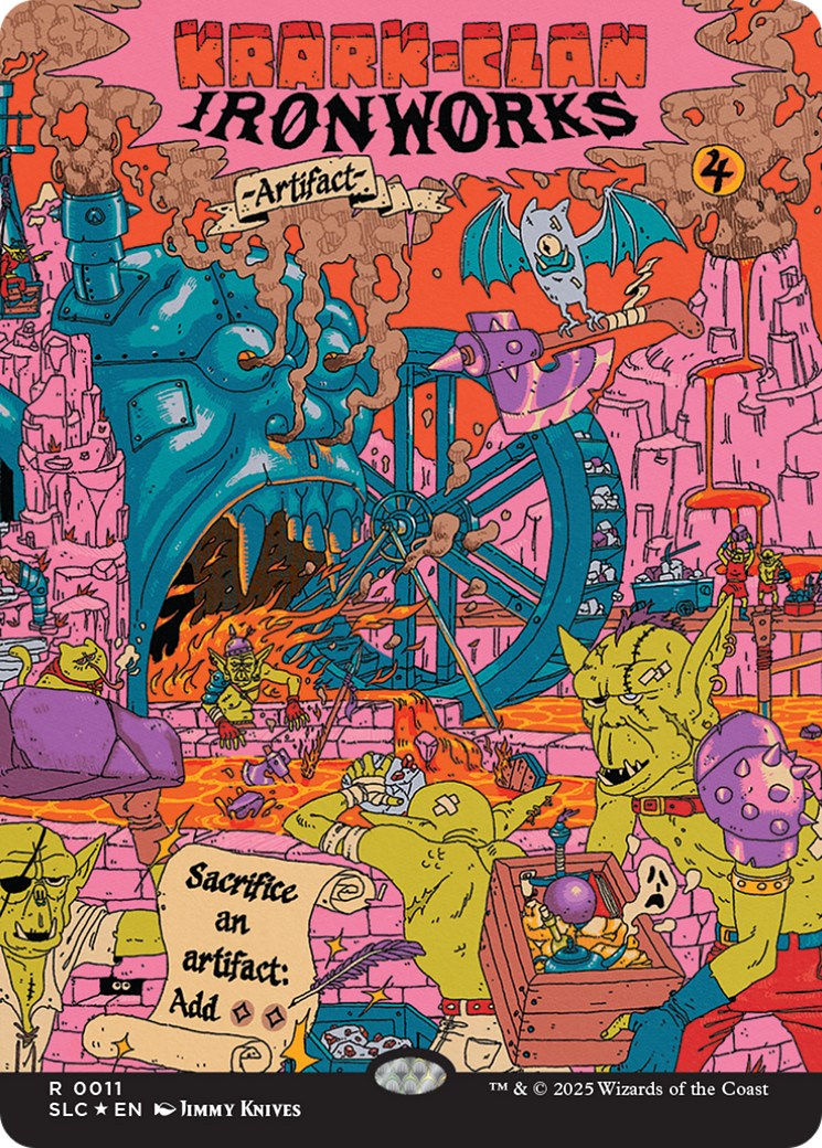 Krark-Clan Ironworks (Halo Foil) [Secret Lair Countdown Kit] | Cards and Coasters CA