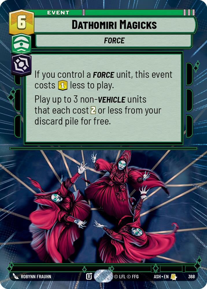 Dathomiri Magicks (368) (Hyperspace) (368) [Ashes of the Empire] | Cards and Coasters CA