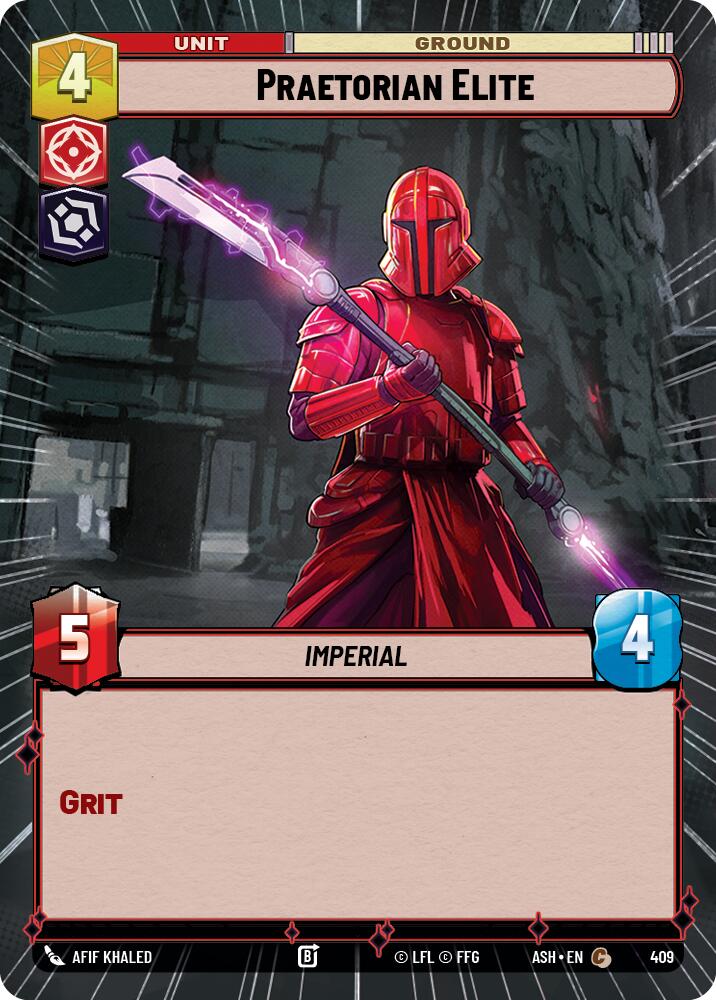 Praetorian Elite (409) (Hyperspace) (409) [Ashes of the Empire] | Cards and Coasters CA
