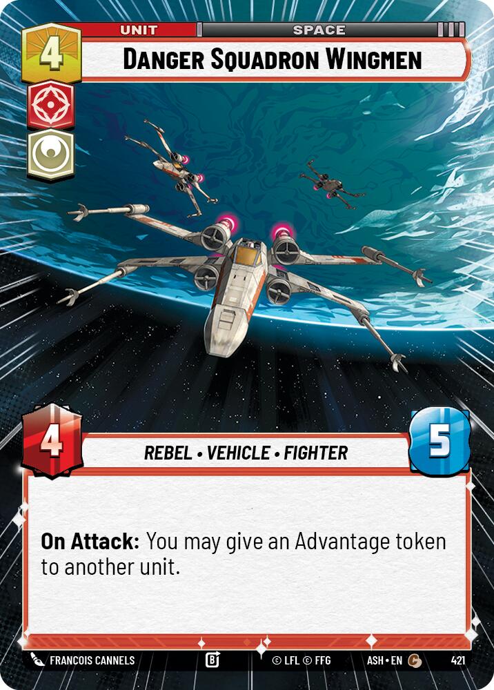 Danger Squadron Wingmen (421) (Hyperspace) (421) [Ashes of the Empire] | Cards and Coasters CA