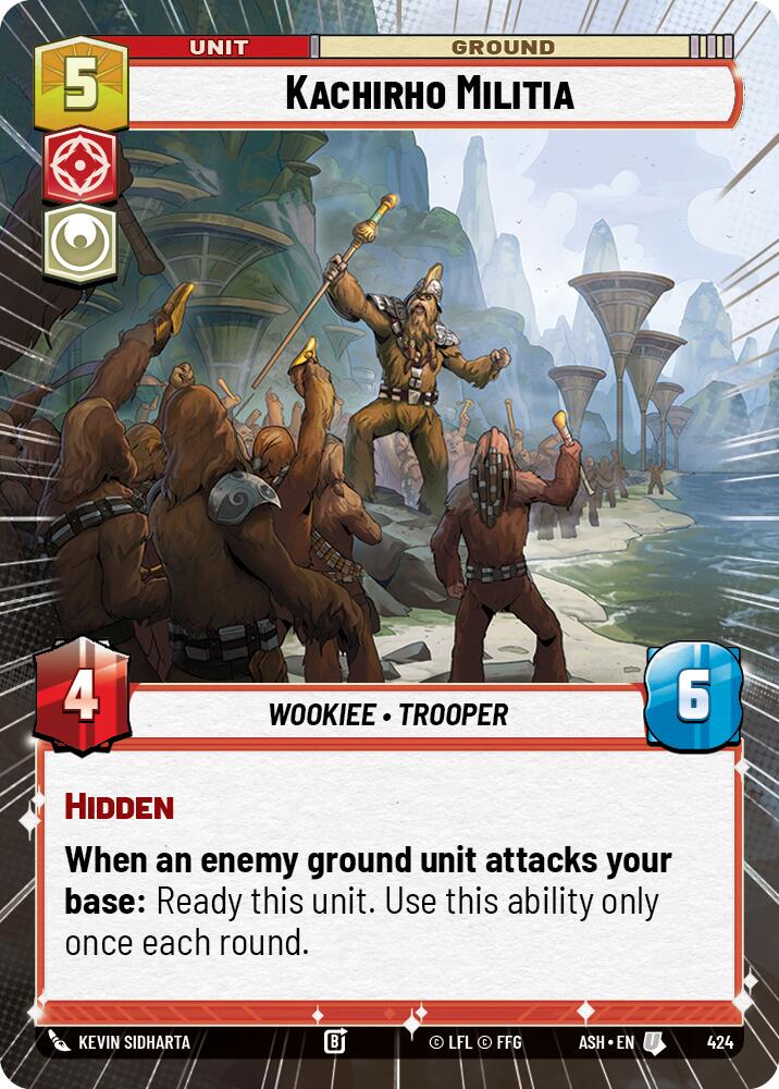 Kachirho Militia (424) (Hyperspace) (424) [Ashes of the Empire] | Cards and Coasters CA