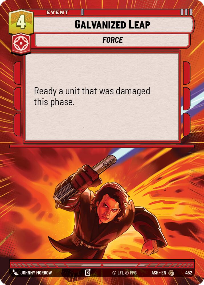 Galvanized Leap (452) (Hyperspace) (452) [Ashes of the Empire] | Cards and Coasters CA