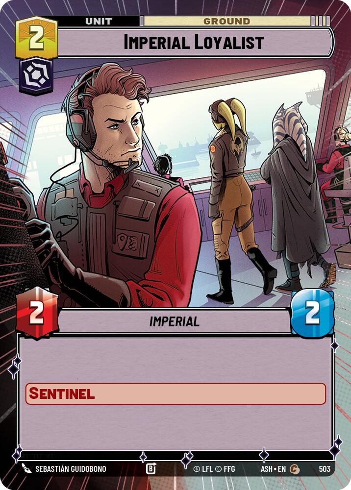 Imperial Loyalist (503) (Hyperspace) (503) [Ashes of the Empire] | Cards and Coasters CA