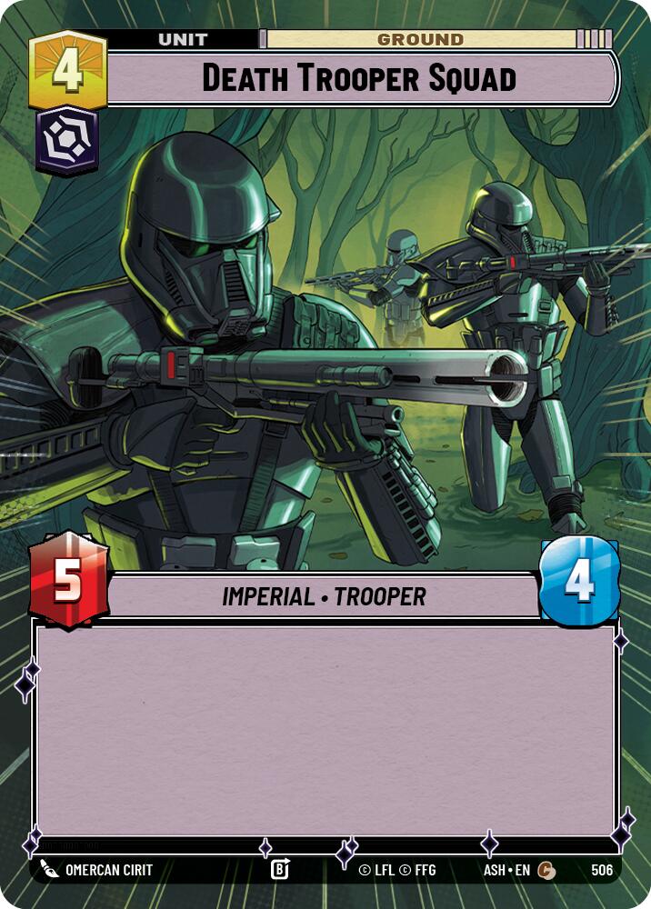 Death Trooper Squad (506) (Hyperspace) (506) [Ashes of the Empire] | Cards and Coasters CA