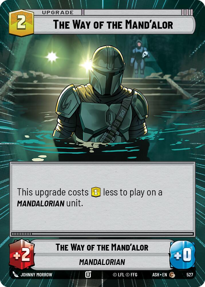 The Way of the Mand'alor (527) (Hyperspace) (527) [Ashes of the Empire] | Cards and Coasters CA