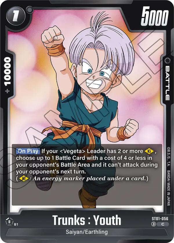 Trunks : Youth (ST01-056) [Story Booster 01] | Cards and Coasters CA