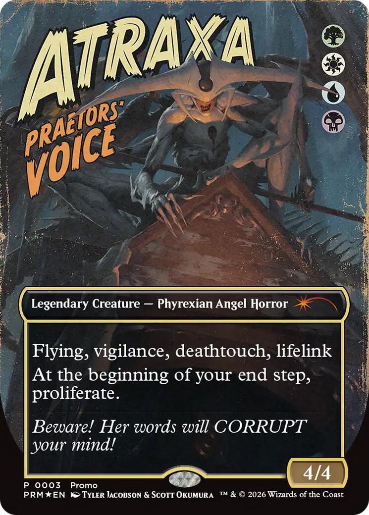 Atraxa, Praetors' Voice [MagicFest 2026] | Cards and Coasters CA
