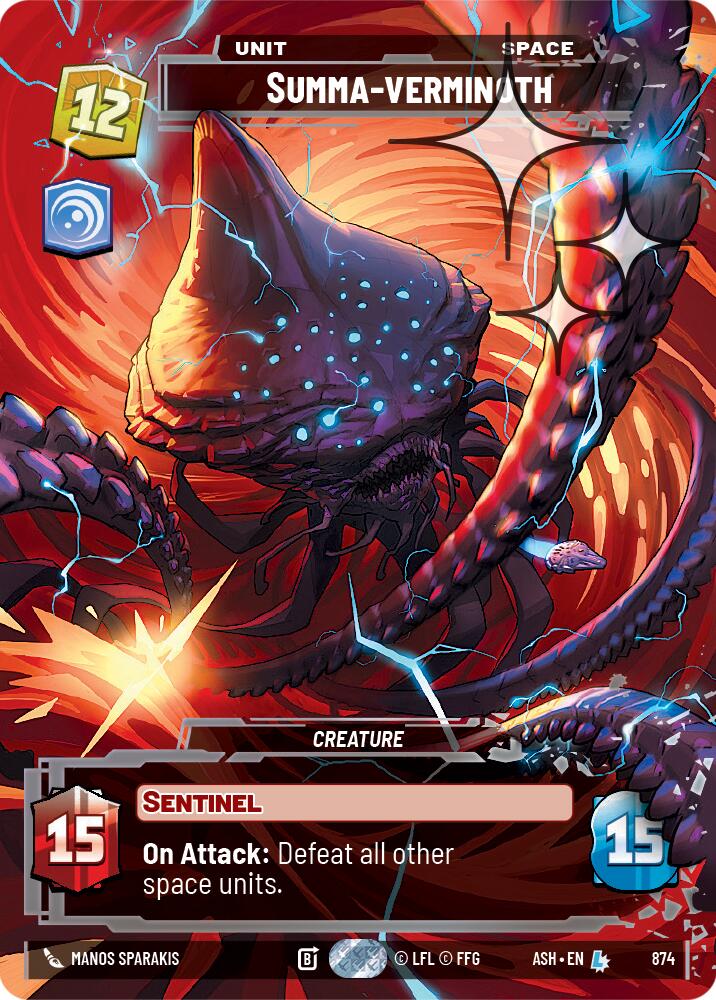 Summa-verminoth (874) (Prestige Foil) (874) [Ashes of the Empire] | Cards and Coasters CA