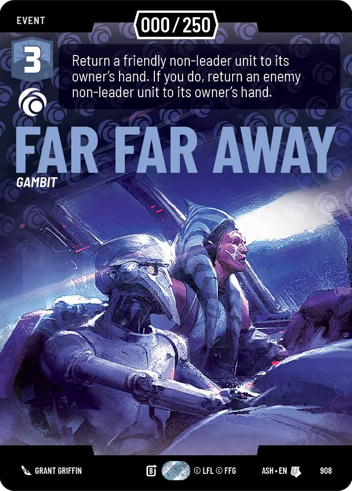 Far Far Away (908) (Serialized) (908) [Ashes of the Empire] | Cards and Coasters CA