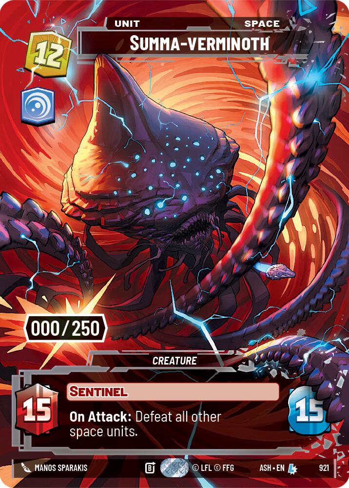 Summa-verminoth (921) (Serialized) (921) [Ashes of the Empire] | Cards and Coasters CA