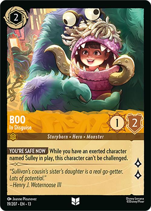 Boo - In Disguise (19/207) [Attack of the Vine!] | Cards and Coasters CA