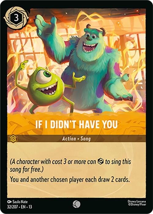 If I Didn't Have You (32/207) [Attack of the Vine!] | Cards and Coasters CA