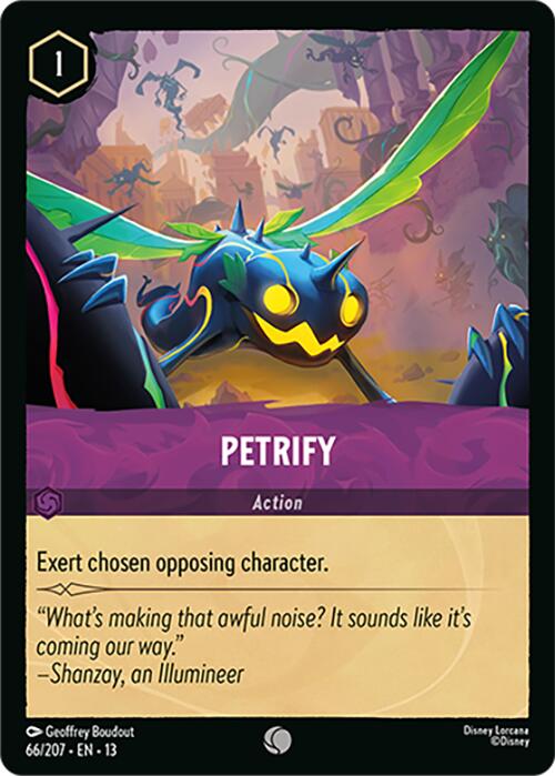 Petrify (66/207) [Attack of the Vine!] | Cards and Coasters CA