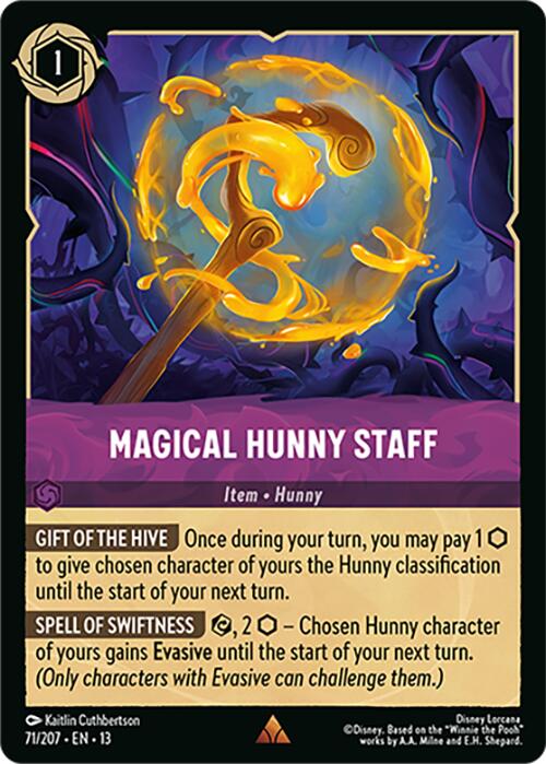 Magical Hunny Staff (71/207) [Attack of the Vine!] | Cards and Coasters CA