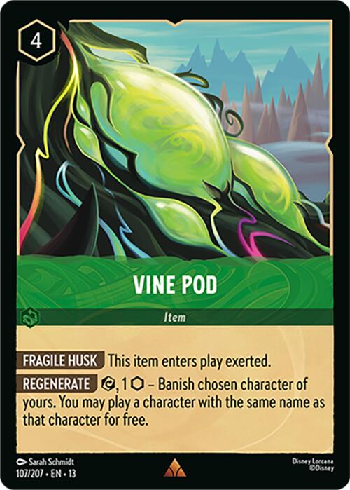 Vine Pod (107/207) [Attack of the Vine!] | Cards and Coasters CA