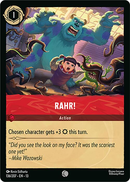 RAHR! (136/207) [Attack of the Vine!] | Cards and Coasters CA