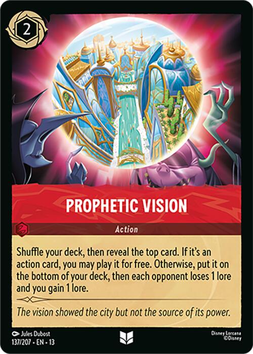 Prophetic Vision (137/207) [Attack of the Vine!] | Cards and Coasters CA