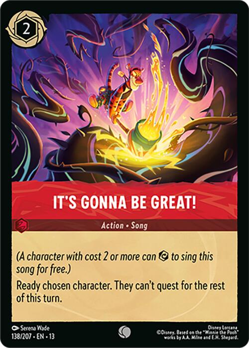 It's Gonna Be Great! (138/207) [Attack of the Vine!] | Cards and Coasters CA