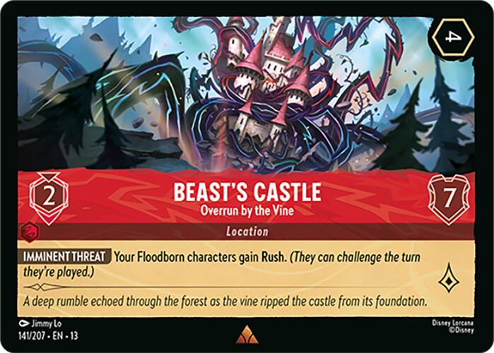 Beast's Castle - Overrun by the Vine (141/207) [Attack of the Vine!] | Cards and Coasters CA