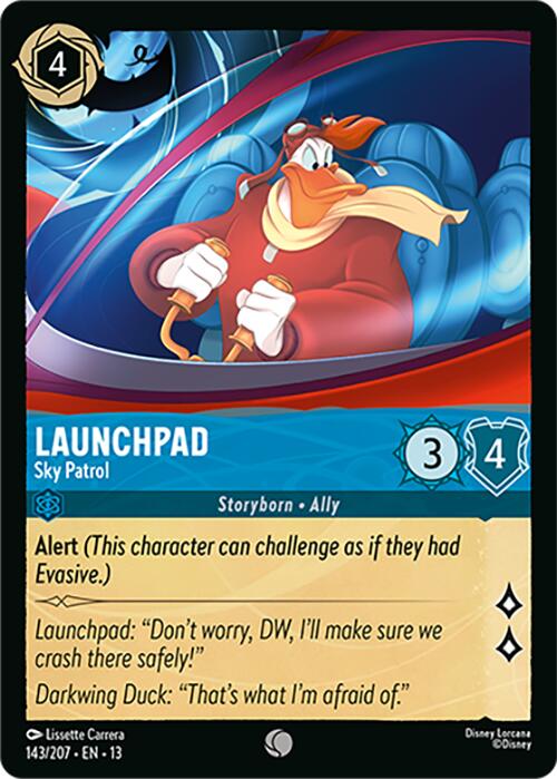 Launchpad - Sky Patrol (143/207) [Attack of the Vine!] | Cards and Coasters CA