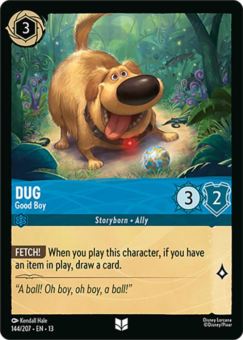 Dug - Good Boy (144/207) [Attack of the Vine!] | Cards and Coasters CA